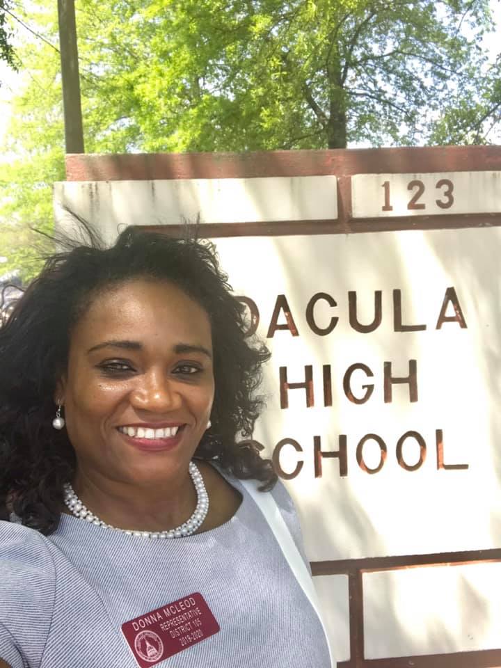 Donna McLeod at Dacula High School