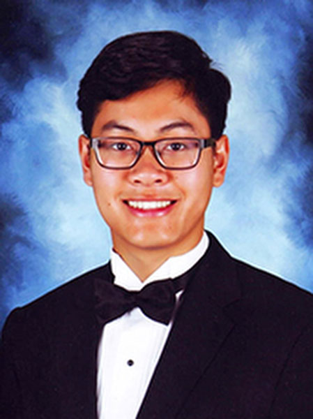 Dacula High School Valdetictorian Mark Minh Tran